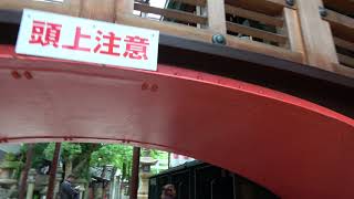 石切劔箭神社　力石と思いきや社務所で聞いたら違うという話に　大阪府東大阪市東石切町１丁目１−１