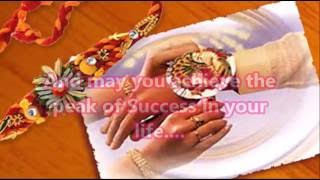 Happy Raksha Bandhan 2016 (Rakhi) Greetings, wishes, Whatsapp video from sister to brother