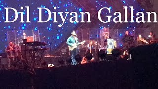 Dil diyan gallan by Arijit Singh live Arijit Singh India Tour 2018 live concert in Chandigarh