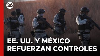 Estados Unidos y México realizan controles en los puentes fronterizos