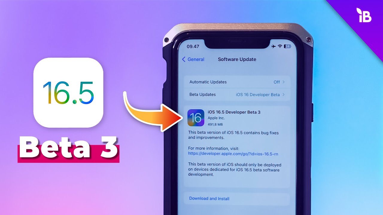 IOS 16.5 Beta 3 : Ada Fitur Baru Yang Saya Suka 🔥⚡️ - YouTube