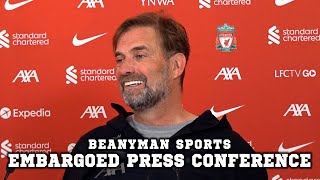 'It’s ABSOLUTELY MASSIVE! The most EXCITING time of my career!' | Liverpool v Wolves | Klopp Embargo
