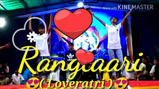 Rangtaari Dance Video | Loveyatri | Rajat soni Choreography | Yo Yo Honey Singh