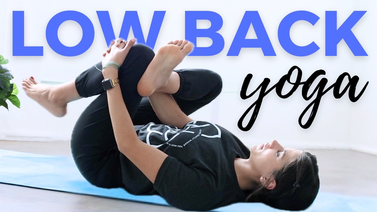 10 Min Yoga For Low Back Pain Hip Stretches All Levels Yoga Interest