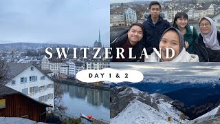 Pertama kali ke swiss, indah banget kaya lukisan!! 🇨🇭 | zurich, pilatus, lauterbrunnen 🇨🇭