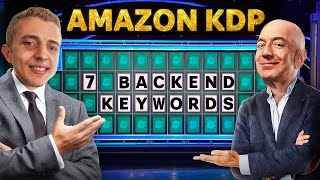 7 Backend Keywords for Amazon KDP - The Easy Way