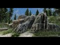 new 8k mountain textures for skyrim se vs majestic mountains 1440p