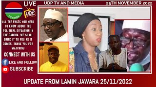 UPDATE FROM LAMIN JAWARA 25/11/2022