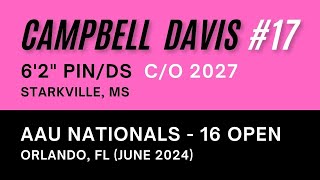 Campbell Davis 2027 PIN/DS (AAU Nationals)