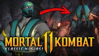 MORTAL KOMBAT 11 - Secret Krypt Klassic Ninjas! (Tremor, Rain, Chameleon, Khrome, Noob & Smoke)