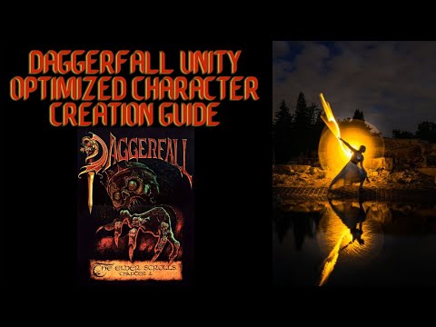 Daggerfall Unity – Optimized Character Creation Guide