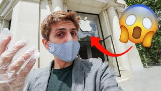 The INSANE Pandemic Apple Store Experience!