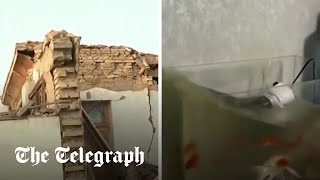 China: Homes shake and dozens injured as 7.0 magnitude earthquake hits Xinjiang region