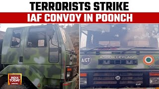 Four Soldiers Critical After  Deadly Poonch Terror Attack | Hunt on For Terrorists In J&K's Poonch