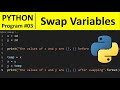 Python Program #3 - Swap Two Variables in Python