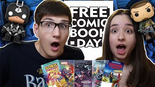 MASSIVE FUNKO POPS, COMICS + FIGURES HAUL! Free Comic Book Day 2022!