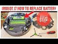 How To Remove & Replace iRobot Roomba J7 + Mop Robot Vacuum