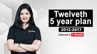what is 12th Five Year Plan | Planning in India | Indian Economy | Ecoholics