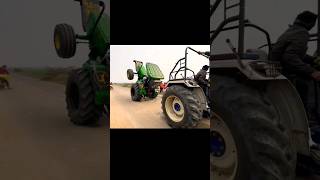 over confidence new song John Deere tractor full power tractor stunt and tochan short video#trending