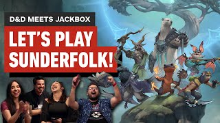 Taking Tabletop Games to Your Living Room TV - Sunderfolk Let's Play