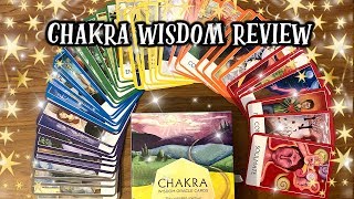 CHAKRA WISDOM ORACLE CARDS 🌈🕊 HONEST OPINION \u0026 DECK FLIP THROUGH