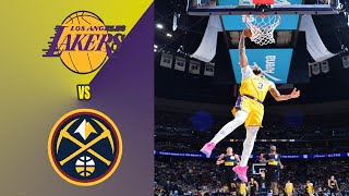 Lakers vs Nuggets | Lakers Highlights | NBA Playoffs Game 2 2024