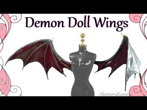 How to; Demon Doll Wings Tutorial How to; Demon Doll Wings Tutorial