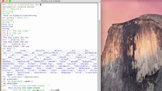 Python 101 Strings (Rough Cut #2)