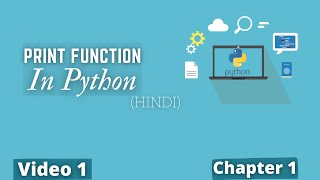 Print Function in Python 🔥💻|#1 Python Training in Hindi | Python Tutorial for Beginners