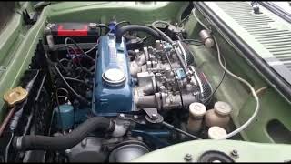 Datsun 100A Twin Carburator Sound!