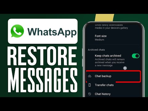 Cómo restaurar mensajes de WhatsApp en Android 2024 (¡nuevo método!)