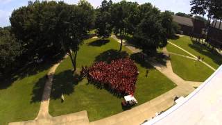 2014 Freshman Heart timelapse