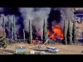 Firefighters Battle 4-Alarm Blaze in East San Jose Hills