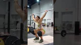 Christine Middleton Slo Mo Hang Snatch