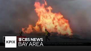 New fires break out in Southern California as Red Flag Warning continues