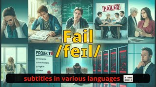 Fail meaning with 5 examples