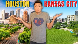 Houston vs Kansas City - Which City is the Best? THINGS GET REAL!
