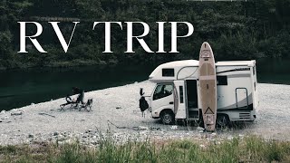 四国一周1200km！キャンピングカー４泊5日の旅/ファミリーキャンプ/Cozy Camping/RV/vlog