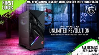 MSI MPG Infinite X2 New Gaming Desktop Launched With i9-13900K With RTX 4090 And DDR5-4400 memory