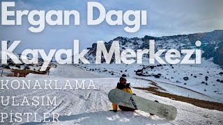 16 Km'lik Türkiyenin En Uzun Pisti, Ergan Dağı Kayak Merkezi || Konaklama, Ulaşım || ERZİNCAN