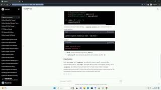 python get argument from command line