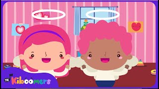 Simon Says | Valentine's Day Songs for Kids | The Kiboomers Dance Songs for Toddlers