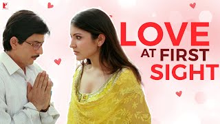 Love at first sight scenes | Rab Ne Bana Di Jodi, Jab Tak Hai Jaan |Shah Rukh Khan, Anushka, Katrina