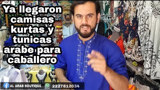 Camisa para caballero,kurta ,kandura o tunica arabe