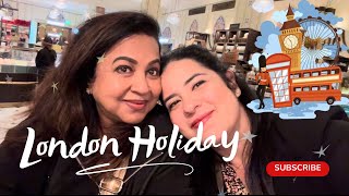 Amma & I in London Vlog: Shopping, Shows and Coffee Bliss | Rayane Mithun| Radikaa Sarathkumar