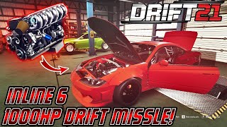 Drift 21 | Drift CE | 1000HP! NISSAN SILVIA S15 | FULL BUILD (Controller)