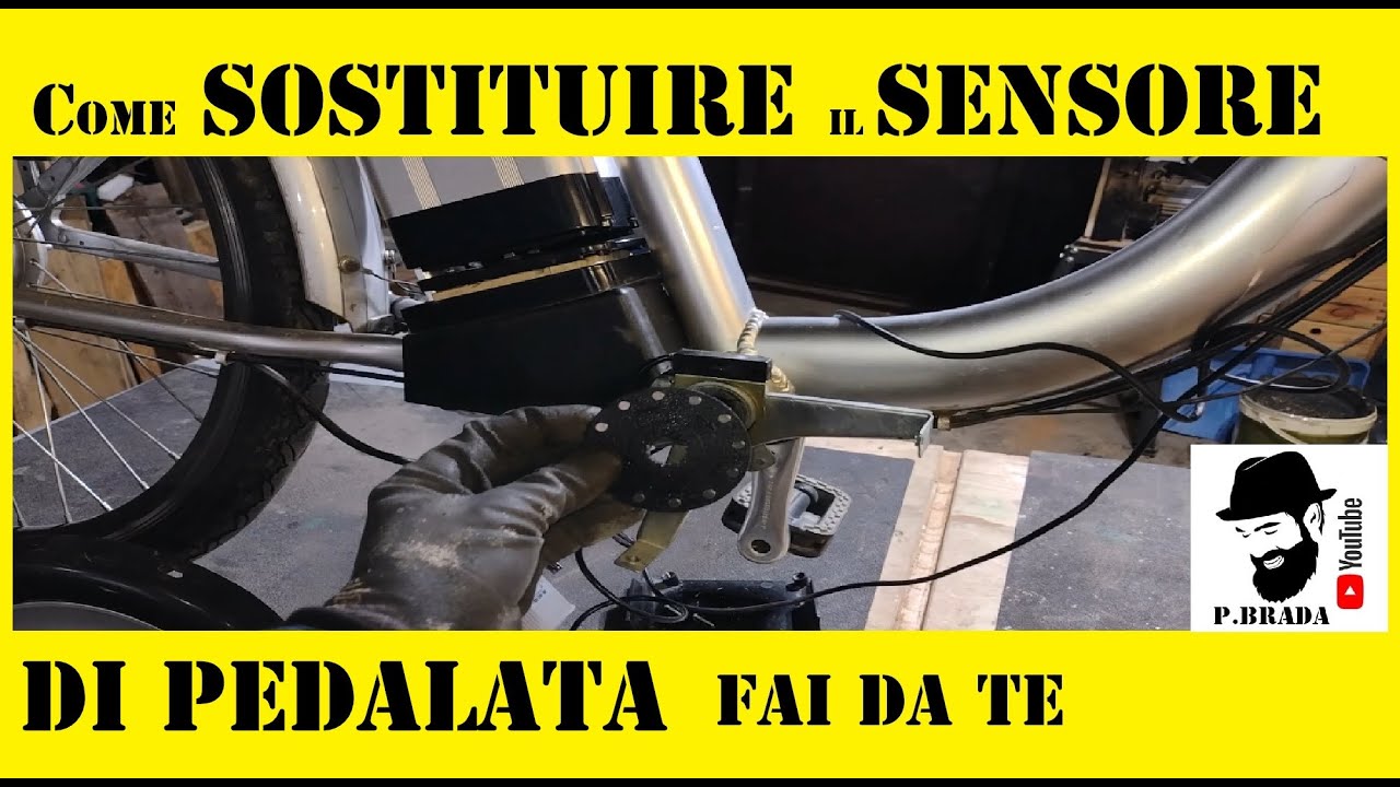 Come Sostituire Sensore Pedalata Assistita E Bike Fai Da Te - YouTube