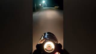 Night street ride in ma bullet #ramnad #TN65 #ramanathapuram #ECR #