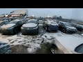 unloading and loading a car carrier pov style. 18 02 2021