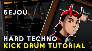 6EJOU Hard Techno Kick Tutorial - Master Distorted Rumble Kicks